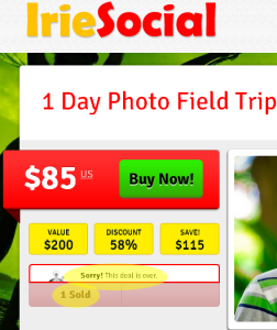 IrieSocial_DailyDeals End of Deal #1
