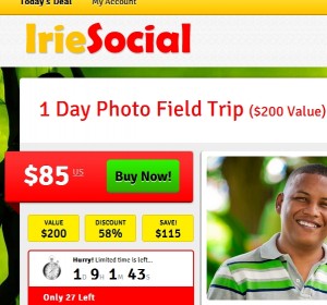 IrieSocial_DailyDeals Irie Social Daily Deals Site